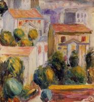 Renoir, Pierre Auguste - Houses at Cagnes